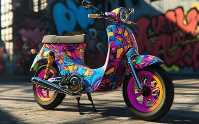 Les meilleurs kits déco 50cc personnalisés pour motos et scooters